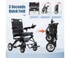 Folding Lightweight Electric Wheelchair Powerchair MAX PRO (With Bluetooth Remote) - Image 6