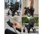 Folding Lightweight Electric Wheelchair Powerchair MAX PRO (With Bluetooth Remote) - Image 2