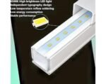 Hexagon LED Garage Light 720W 6500K Rectangle Frame 86400 Lumens, Ideal for Garages, Warehouses, Auto Beauty Shops, Car Detailing Shops, Basements - Image 4