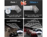 Hexagon LED Garage Light: 720W, 86400 Lumens, 6500K, Rectangle Frame - Ideal for Garages, Basements, Warehouses, Auto Beauty Shops, Car Detailing Shops, and More. - Image 5
