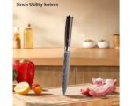 Damascus Chef's 5 piece Knife Kitchen Knives Set Professional - Image 6