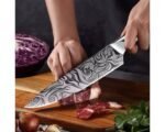 5-Piece Forged luxury sharp Knife Set Great Christmas Gift - Image 6